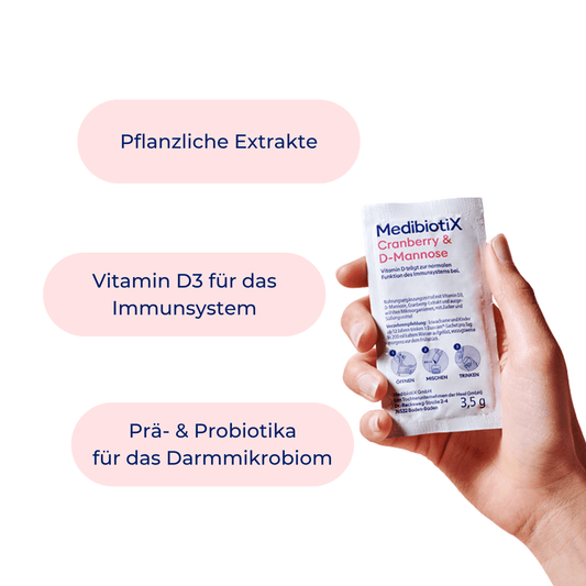 MedibiotiX Cranberry & D-Mannose