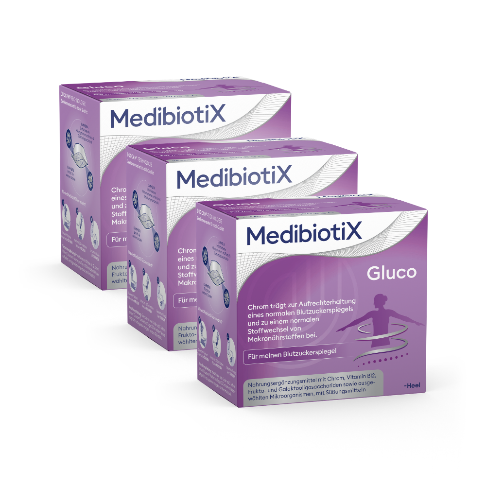 3er Set - MedibiotiX Gluco